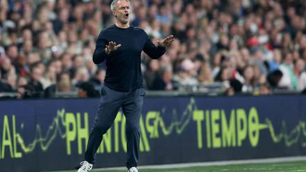 Erfolgreicher Dirigent: Christian Wück startet mit einem Sieben-Tore-Spektakel als Coach der deutschen Fußballerinnen.
