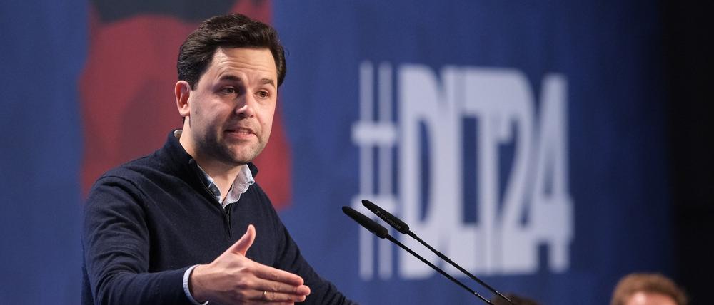Der wiedergewählte Junge-Union-Chef Johannes Winkel ist die klare Nummer 1  unter den Nachwuchsleuten von CDU und CSU.