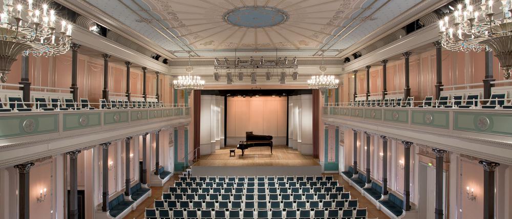Konzerthaus Berlin, Kleiner Saal. Dort spielte Maria Lettberg.