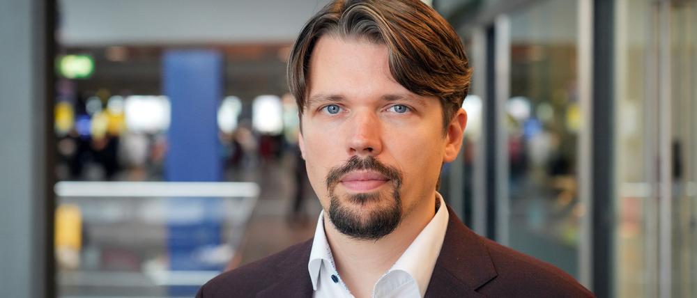 Forscht über das Bündnis Sahra Wagenknecht (BSW): der Potsdamer Politikwissenschaftler Jan Philipp Thomeczek.
