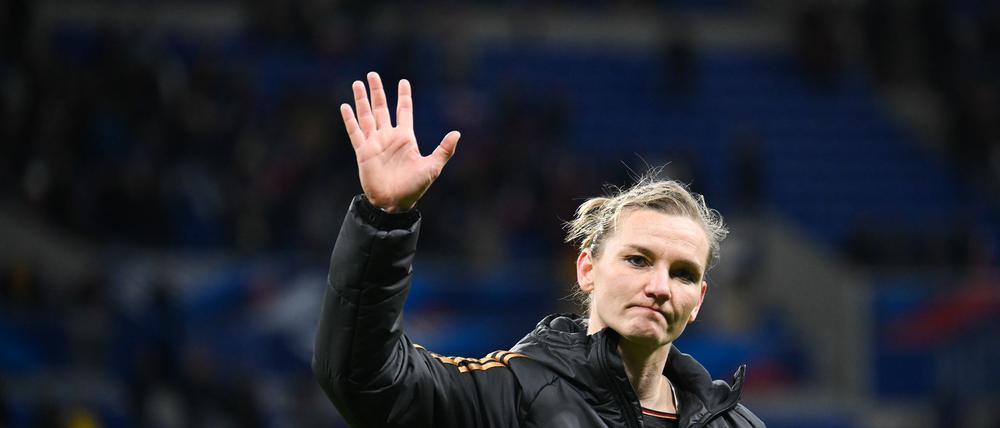 Alexandra Popp nimmt Abschied vom deutschen Fußball-Nationalteam.