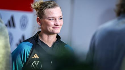 Ein letztes Mal im Rampenlicht: Kapitänin Alexandra Popp verabschiedet sich aus der Nationalelf.