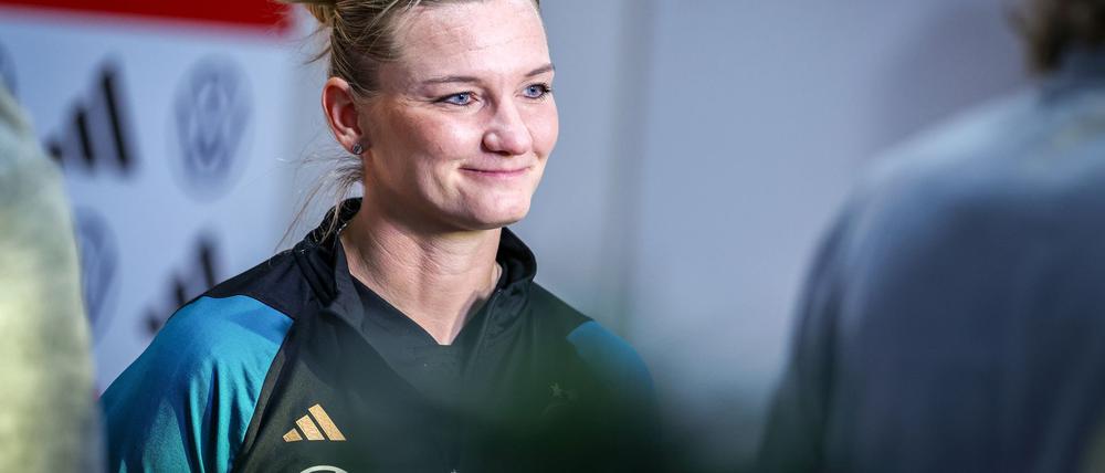 Ein letztes Mal im Rampenlicht: Kapitänin Alexandra Popp verabschiedet sich aus der Nationalelf.
