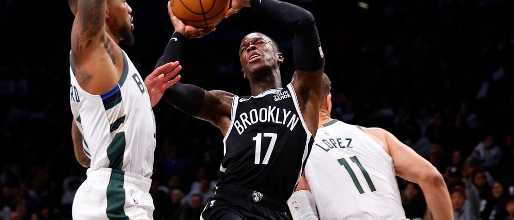Dennis Schröder hatte gegen die Bucks einen guten Zug zum Korb.