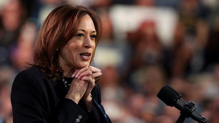 US-Vizepräsidentin und Präsidentschaftskandidatin Kamala Harris.