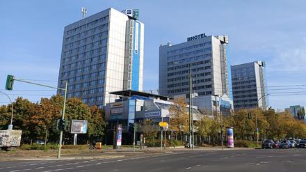 Das ehemalige City-Hotel East in Berlin-Lichtenberg
