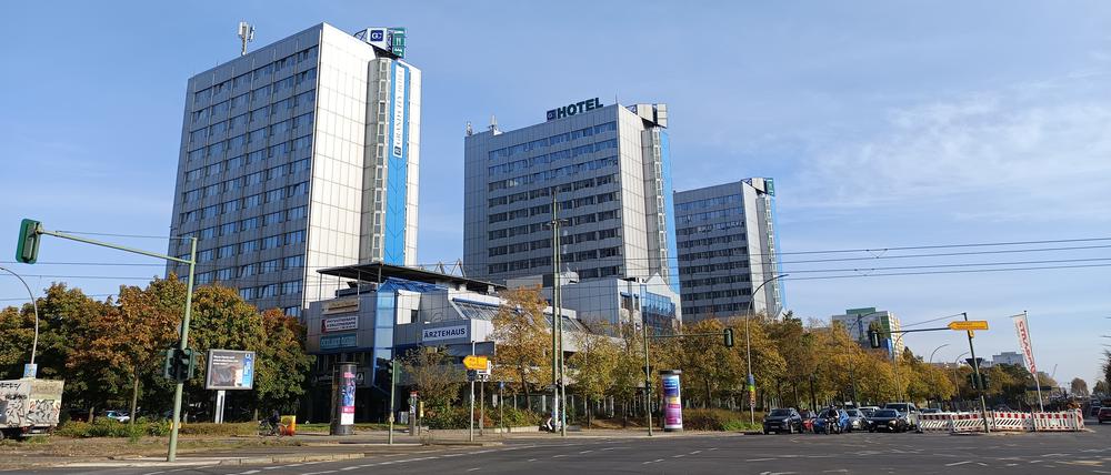 Das ehemalige City-Hotel East in Berlin-Lichtenberg