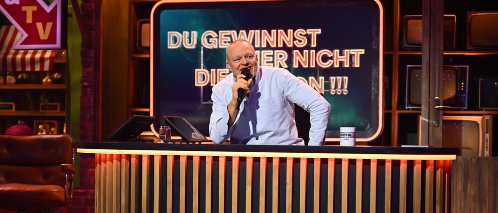Stefan Raab in seiner aktuellen RTL-Plus Show