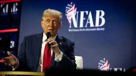 US-Präsidentschaftskandidat Donald Trump
