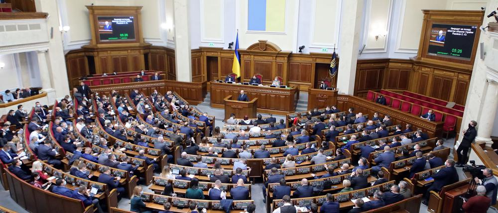 Das ukrainische Parlament hat einer Verlängerung von Kriegsrecht und Mobilmachung um weitere 90 Tage zugestimmt. (Archivbild)