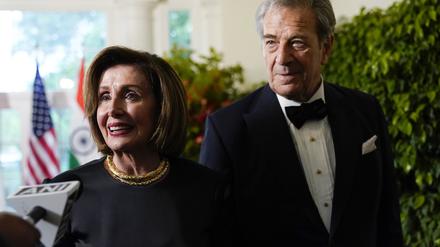Die Abgeordnete Nancy Pelosi und ihr Ehemann Paul Pelosi.
