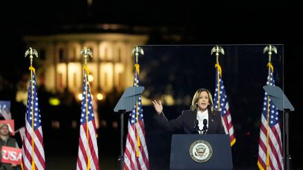 Präsidentschaftskandidatin Kamala Harris 