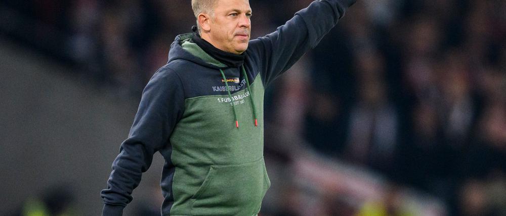 Markus Anfang und der FCK sind ausgeschieden.
