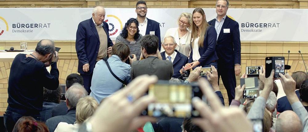 In Leipzig gab es 2020 einen Bürgerrat für Demokratie (Archivfoto).