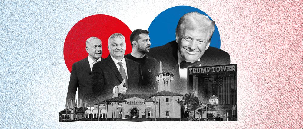 Vor der US-Wahl mehren sich die Besuche hochrangiger Politiker bei Trump.