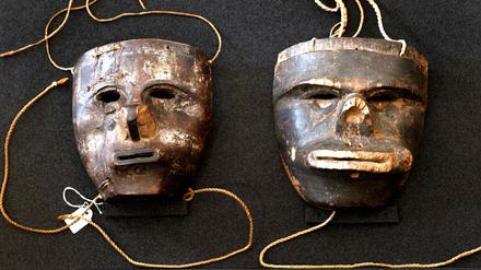 Erst 2023 hatte Deutschland zwei alte Masken des indigenen Volks der Kogi aus dem Bestand des Berliner Ethnologischen Museums an Kolumbien zurückgegeben. (Archivbild)