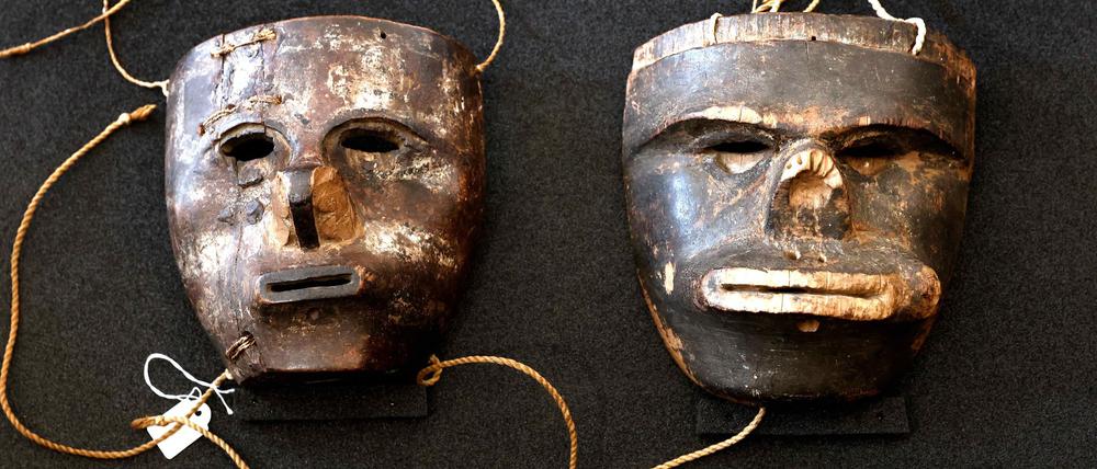 Erst 2023 hatte Deutschland zwei alte Masken des indigenen Volks der Kogi aus dem Bestand des Berliner Ethnologischen Museums an Kolumbien zurückgegeben. (Archivbild)