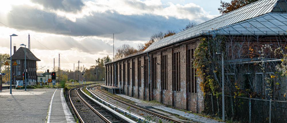 Endstation S2. Der Bahnhof Bernau bei Berlin.
