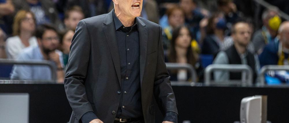 Trainer John Patrick musste mitansehen, wie Ludwigsburg im vierten Viertel einbrach.