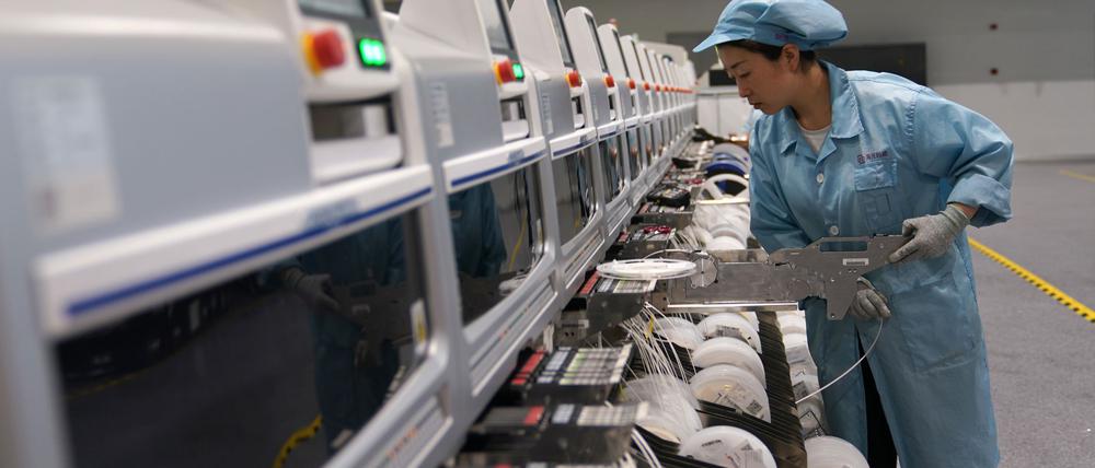 Nach Monaten trüber Stimmung in Chinas produzierendem Gewerbe bessern sich die Aussichten. (Archivbild)