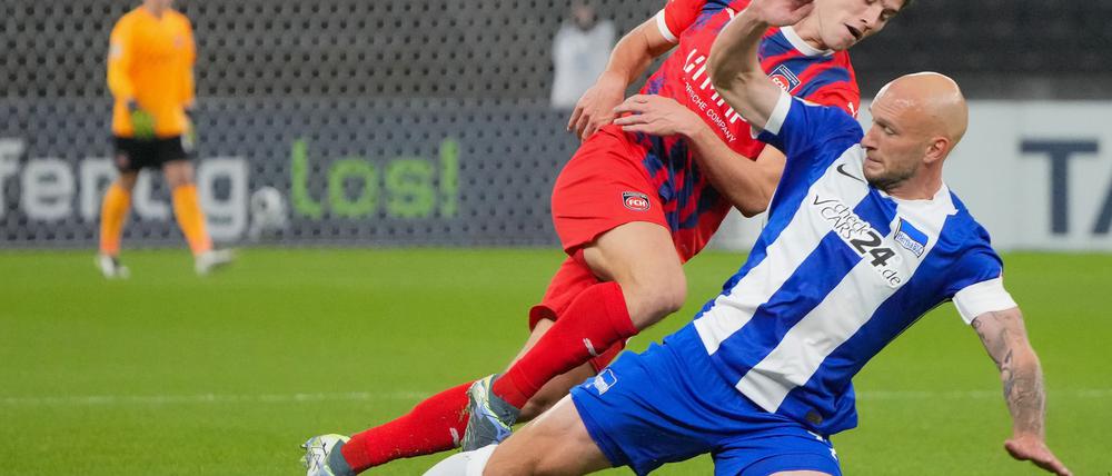 In der Anfangsphase wirkte Hertha in den Zweikämpfen deutlich wacher.