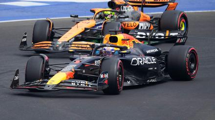 Max Verstappen und Lando Norris liefern sich ein packendes WM-Duell. 