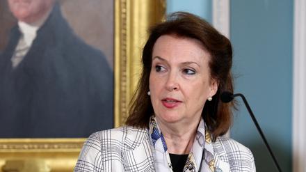 Die argentinische Außenministerin Diana Mondino (Archivbild)