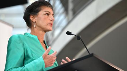 Sahra Wagenknecht ist mit dem Agieren des BSW-Landesverbands in Thüringen unzufrieden.