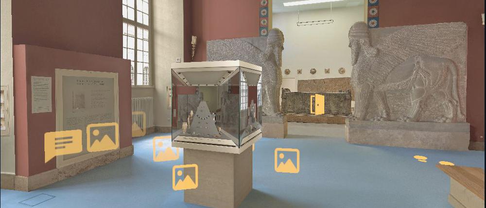 Auf der Website „Babylon Reloaded“ kann der Besucher nun in das digitalisierte Vorderasiatische Museum im Pergamonmuseum eintauchen.