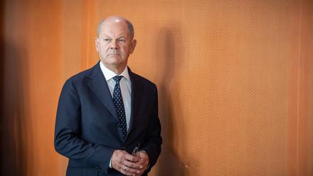 Bundeskanzler Olaf Scholz (SPD).