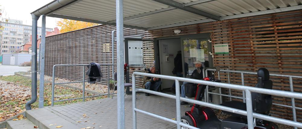 Die Suppenküche der Volkssolidarität in der Potsdamer Innenstadt.