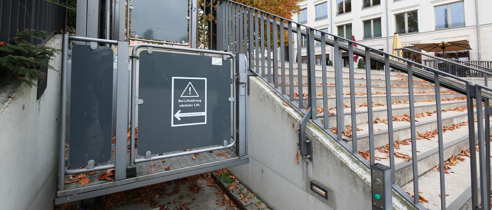 Lift an der Alten Fahrt Potsdam