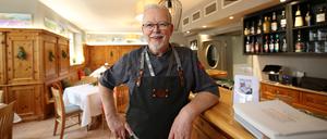 Edmond Becker kocht im „Starstecher“ in der Leiblstraße. 