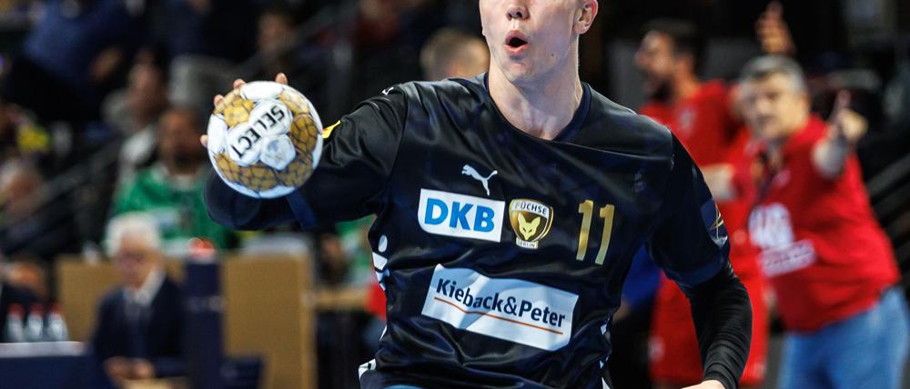 Lasse Andersson war bester Berliner Werfer in Bukarest