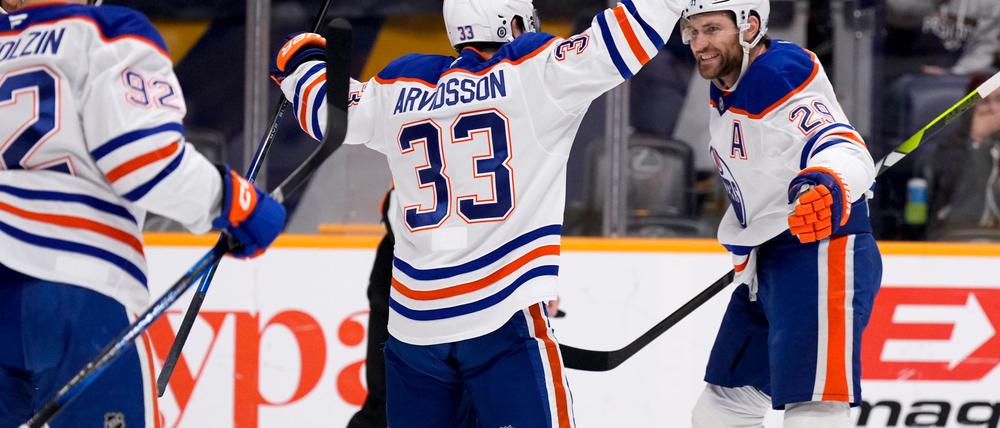 Leon Draisaitl wurde gegen Nashville für zwei Tore umjubelt.