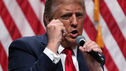 Der republikanische Präsidentschaftskandidat und frühere US-Präsident Donald Trump.