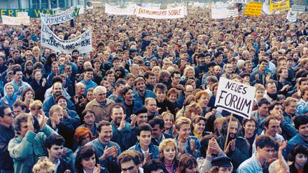 Das faktische Ende der DDR.