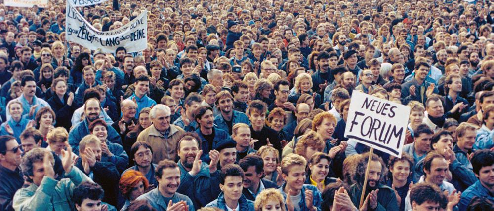Das faktische Ende der DDR.