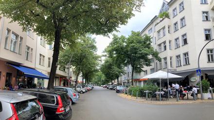 Die Grolmanstraße soll zur einer Flaniermeile in der Berliner City West werden.