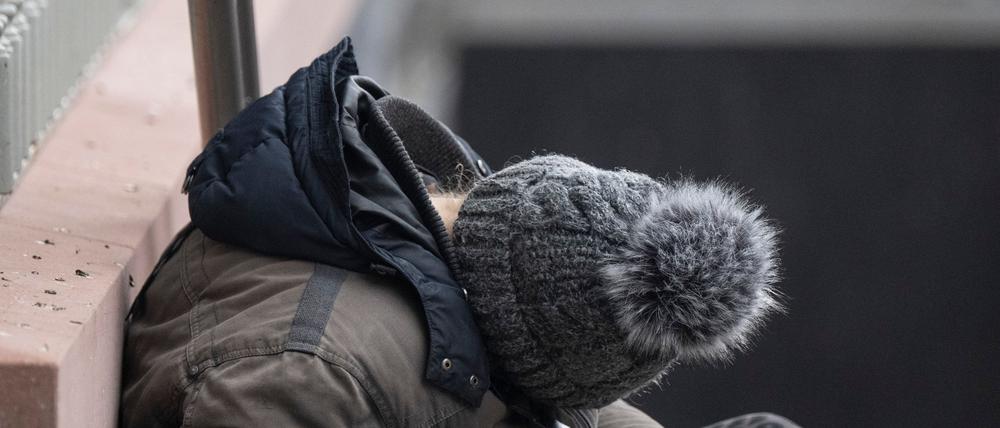 Obdachlose sind im Winter besonders gefährdet. (Symbolbild)