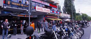 Das frühere Clubhaus der Hells Angels am Spandauer Damm in Charlottenburg 2008.