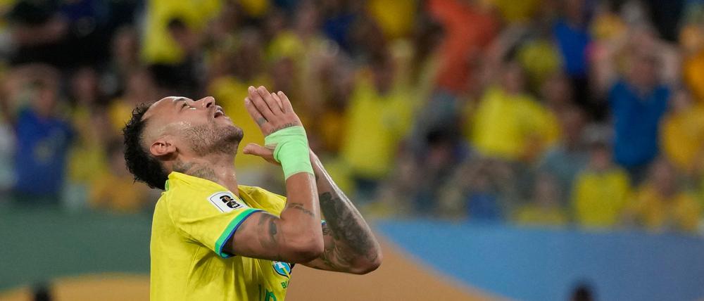 Das Comeback im Nationalteam muss warten: Neymar hofft aufs nächste Jahr.