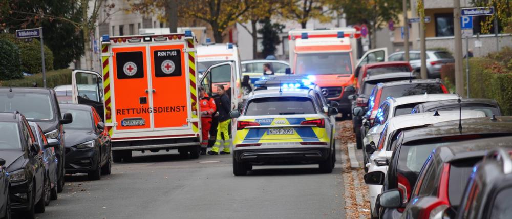 Der 51-Jährige ist laut Polizei noch vor Ort gestorben.
