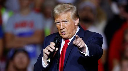 Donald Trump will erneut Präsident der Vereinigten Staaten werden.