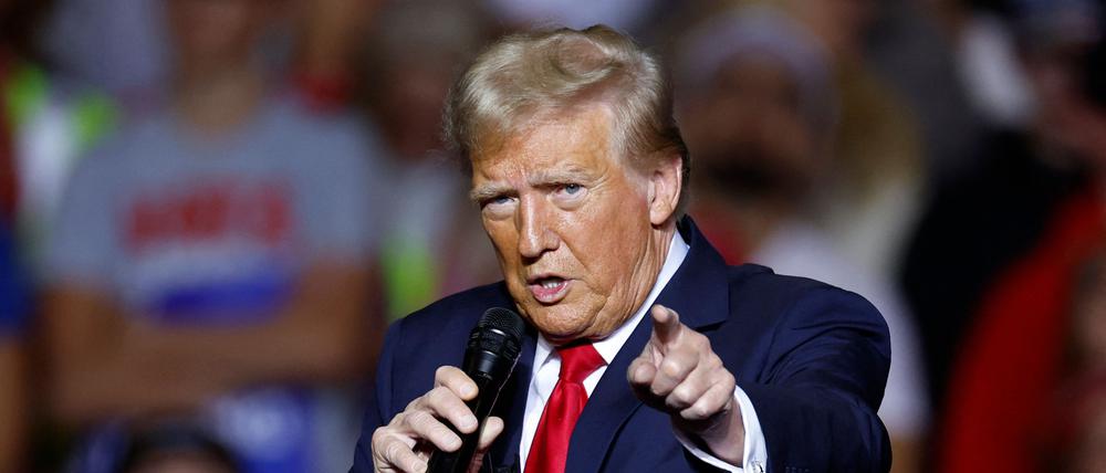 Donald Trump will erneut Präsident der Vereinigten Staaten werden.