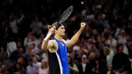 Alexander Zverev peilt seinen ersten Titel beim Paris-Masters an.
