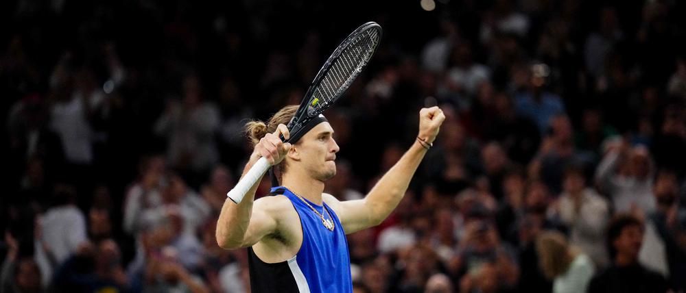 Alexander Zverev peilt seinen ersten Titel beim Paris-Masters an.
