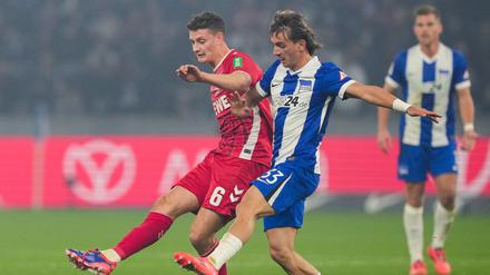 Die beiden früheren Bundesligisten Hertha BSC und der 1. FC Köln trafen in Berlin aufeinander.