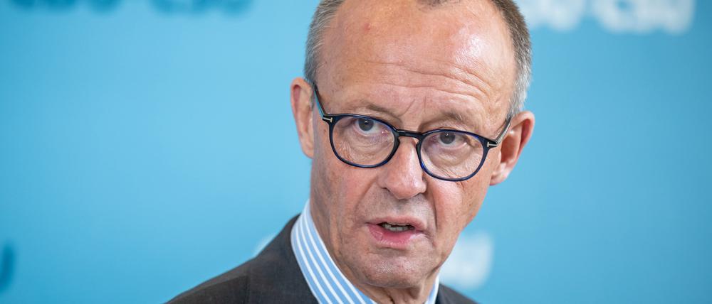 Friedrich Merz, Bundesvorsitzender der CDU sowie Vorsitzender der CDU/CSU-Bundestagsfraktion, darf sich über steigende Umfragewerte freuen.