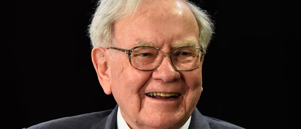 Der US-Investor Warren Buffet nimmt an einer Veranstaltung teil.